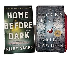 Riley Sager Home Before Dark + Ariel Lawhon Frozen River Books Bestseller Set